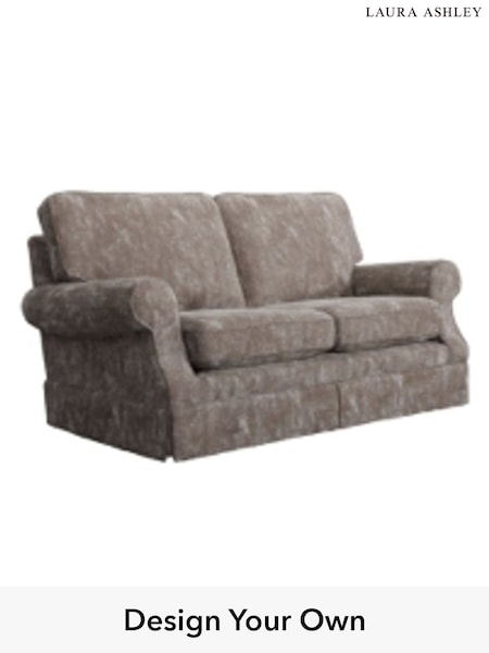 Kingsley Velvet/Pale French Grey Padstow By Laura Ashley (A39875) | £1,300