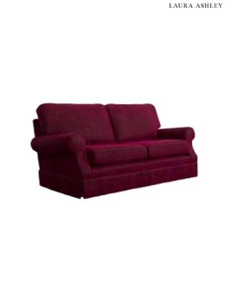 Kingsley Velvet/Cranberry Red Padstow By Laura Ashley (A39905) | £1,400