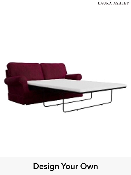 Kingsley Velvet/Cranberry Red Padstow By Laura Ashley (A39905) | £1,950