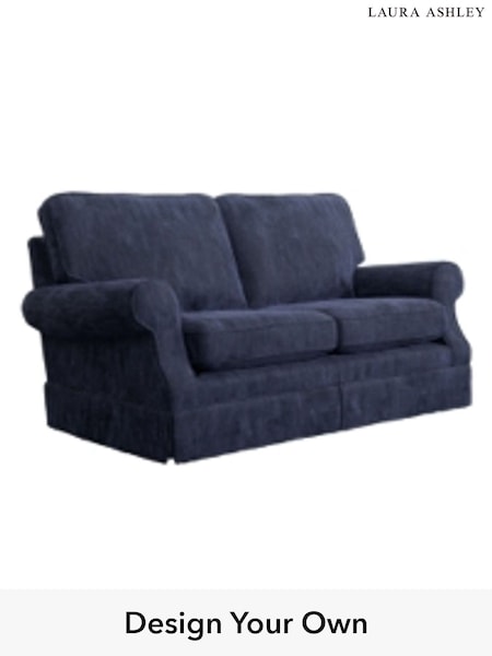Kingsley Velvet/Midnight Navy Padstow By Laura Ashley (A39907) | £1,300
