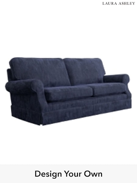 Kingsley Velvet/Midnight Navy Padstow By Laura Ashley (A39907) | £1,500
