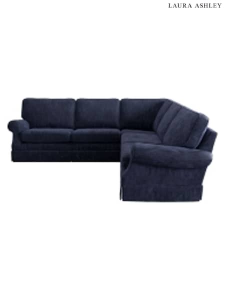 Kingsley Velvet/Midnight Navy Padstow By Laura Ashley (A39907) | £2,975