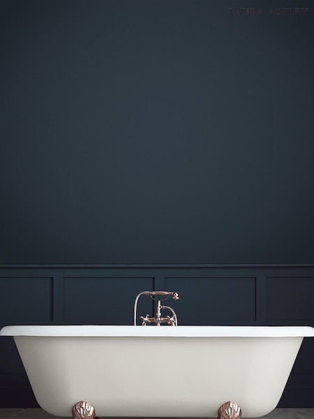 Laura Ashley Midnight Seaspray Blue 2.5 Litre Kitchen And Bathroom Paint (A39992) | £46
