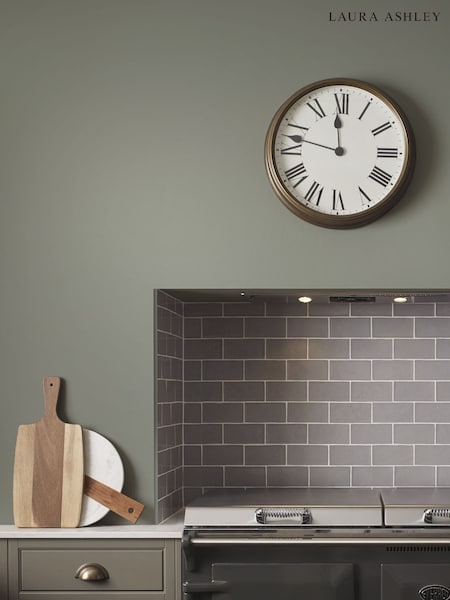 Laura Ashley Grey Green 2.5 Litre Kitchen And Bathroom Paint (A40002) | £46