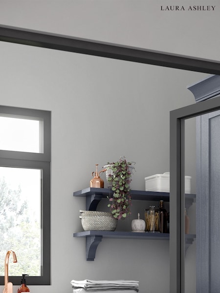 Laura Ashley Silver 2.5 Litre Kitchen And Bathroom Paint (A40020) | £46