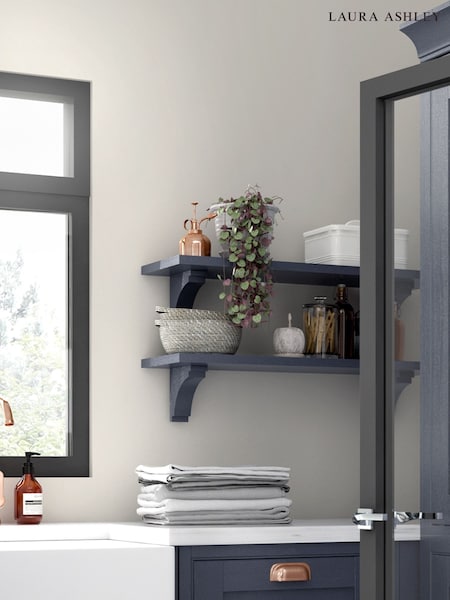 Laura Ashley Pale Dove Grey 2.5 Litre Kitchen And Bathroom Paint (A40031) | £46