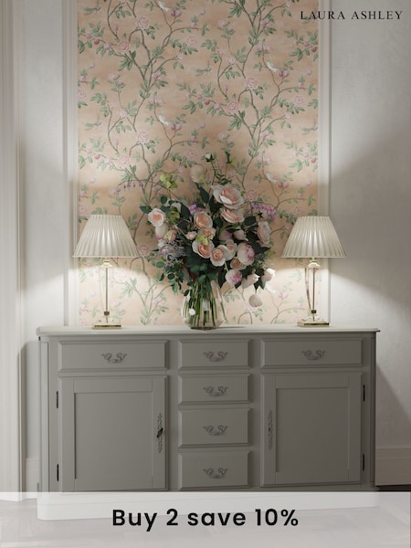 Laura Ashley Dove Grey Provencale 2 Door 6 Drawer Sideboard (A40759) | £1,395
