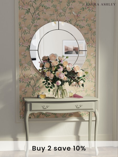 Laura Ashley Dove Grey Provencale 1 Drawer Console Table (A40763) | £765