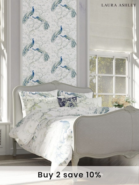Laura Ashley Dove Grey Provencale Bed Frame (A40775) | £1,700 - £1,850