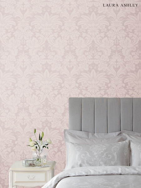 Laura Ashley Sugared Violet Martigues Paste The Wall A4 Wallpaper Sample (A41256) | £1