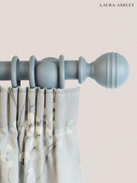 Laura Ashley Dark Slate Haywood Curtain Pole (A44602) | £65 - £120