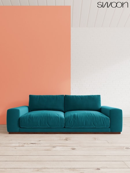 Easy Velvet/Kingfisher Denver By Swoon (A46826) | £2,209