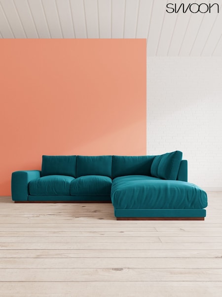 Easy Velvet/Kingfisher Denver By Swoon (A46826) | £4,039