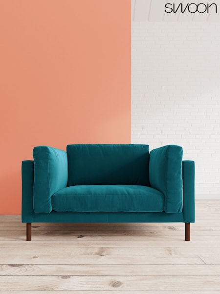 Easy Velvet/Kingfisher Munich By Swoon (A46831) | £1,309