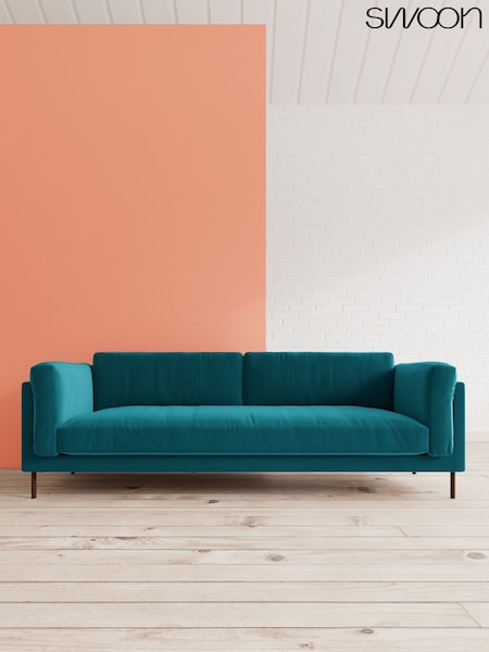 Easy Velvet/Kingfisher Munich By Swoon (A46831) | £1,799
