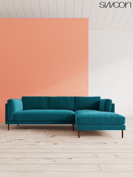 Easy Velvet/Kingfisher Munich By Swoon (A46831) | £2,559