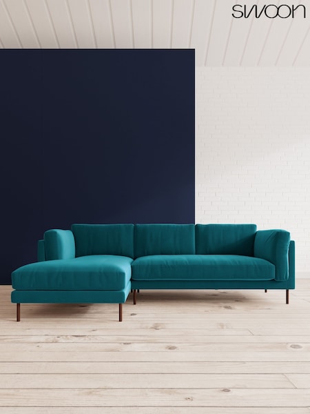 Easy Velvet/Kingfisher Munich By Swoon (A46831) | £2,559