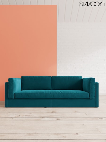 Easy Velvet/Kingfisher Munich By Swoon (A46831) | £2,769