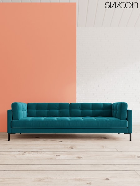 Easy Velvet/Kingfisher Landau By Swoon (A46833) | £1,769