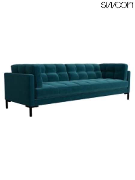Easy Velvet/Kingfisher Landau By Swoon (A46833) | £1,999