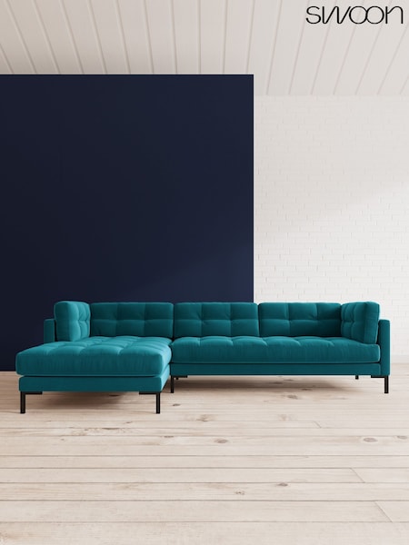 Easy Velvet/Kingfisher Landau By Swoon (A46833) | £2,539