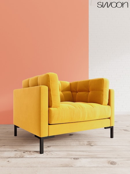 Easy Velvet/Turmeric Landau By Swoon (A46842) | £1,199