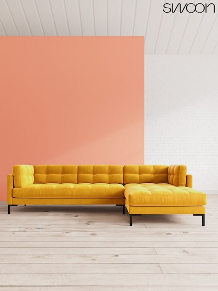 Easy Velvet/Turmeric Landau By Swoon (A46842) | £2,539