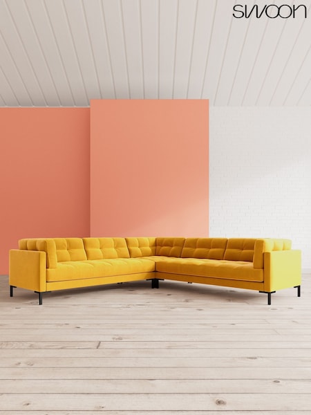 Easy Velvet/Turmeric Landau By Swoon (A46842) | £3,149