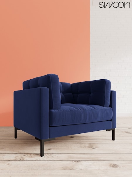 Easy Velvet/Ink Landau By Swoon (A46851) | £1,199