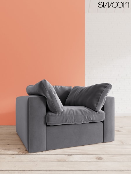 Easy Velvet/Granite Seattle By Swoon (A46864) | £1,199
