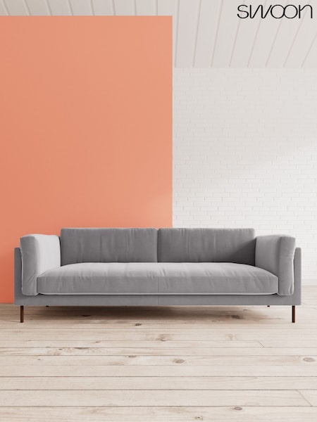 Easy Velvet/Silver Grey Munich By Swoon (A46886) | £1,799