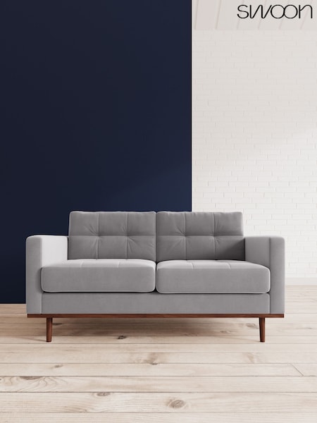 Easy Velvet/Silver Grey Berlin By Swoon (A46887) | £1,379
