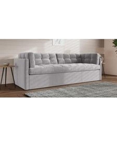 Easy Velvet/Silver Grey Landau By Swoon (A46888) | £2,299