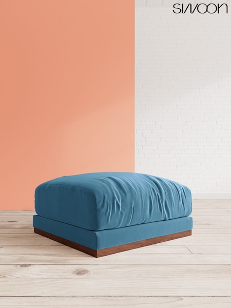 Easy Velvet/Petrol Blue Denver By Swoon (A46890) | £649