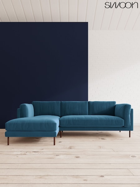 Easy Velvet/Petrol Blue Munich By Swoon (A46895) | £2,559