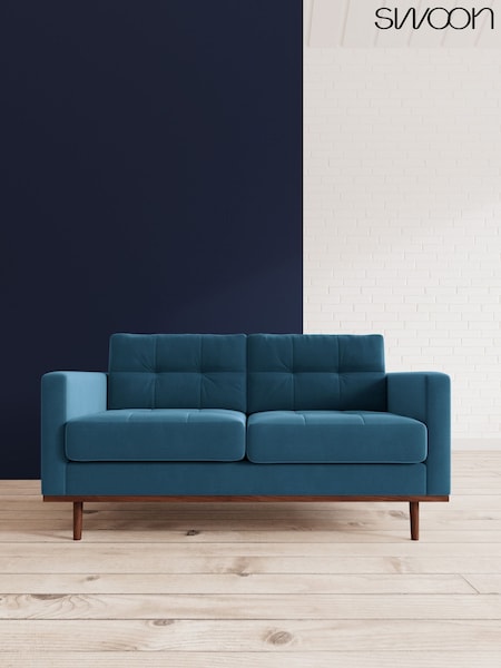 Easy Velvet/Petrol Blue Berlin By Swoon (A46896) | £1,379