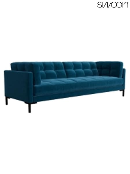 Easy Velvet/Petrol Blue Landau By Swoon (A46897) | £1,999