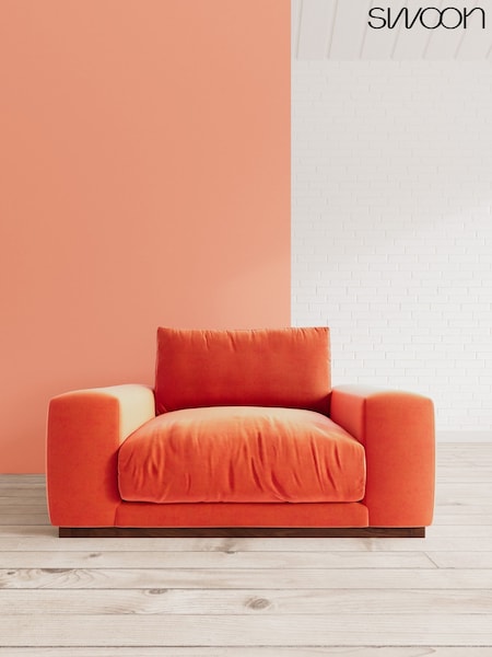 Easy Velvet/Burnt Orange Denver By Swoon (A46899) | £1,539