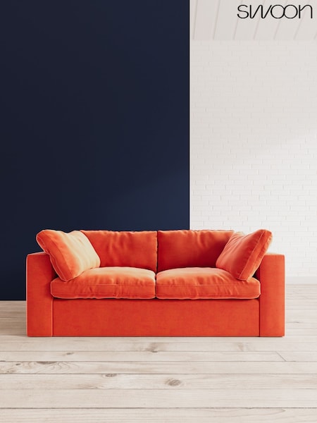 Easy Velvet/Burnt Orange Seattle By Swoon (A46900) | £1,689