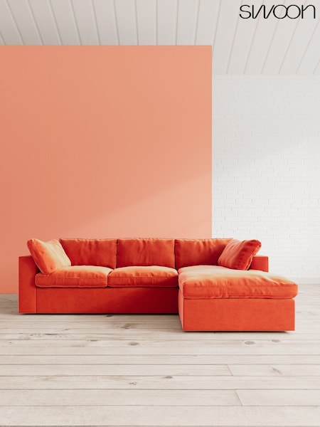 Easy Velvet/Burnt Orange Seattle By Swoon (A46900) | £2,669