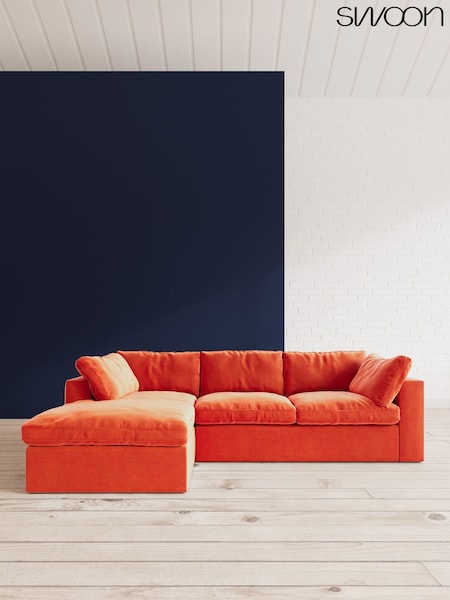 Easy Velvet/Burnt Orange Seattle By Swoon (A46900) | £2,669
