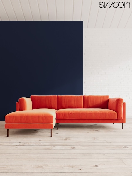 Easy Velvet/Burnt Orange Munich By Swoon (A46904) | £2,559