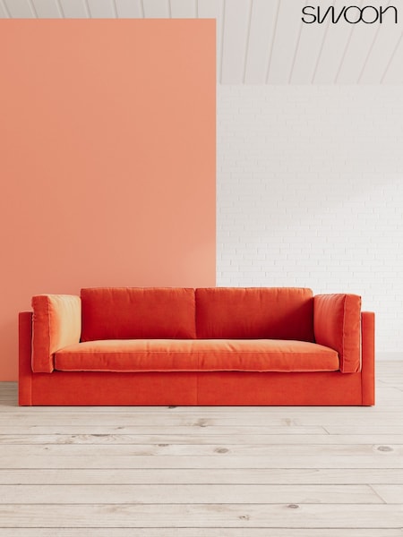 Easy Velvet/Burnt Orange Munich By Swoon (A46904) | £2,769