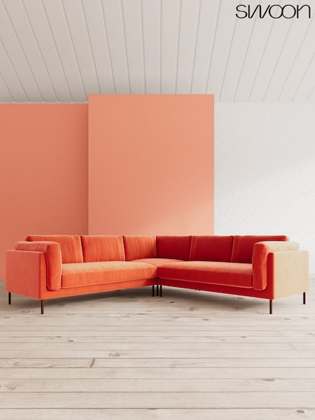 Easy Velvet/Burnt Orange Munich By Swoon (A46904) | £3,109