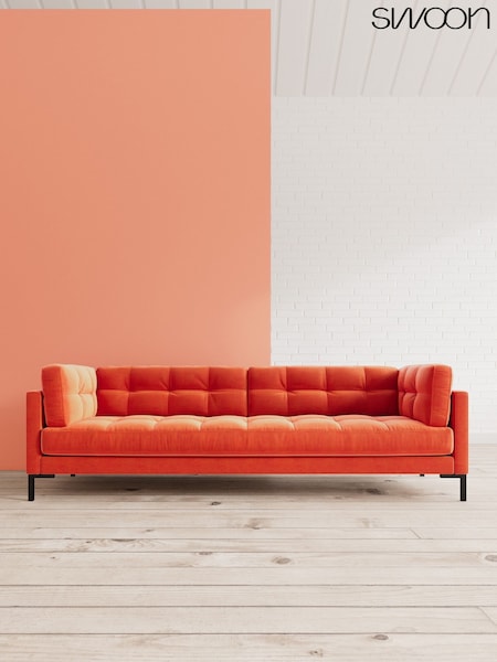 Easy Velvet/Burnt Orange Landau By Swoon (A46906) | £1,769
