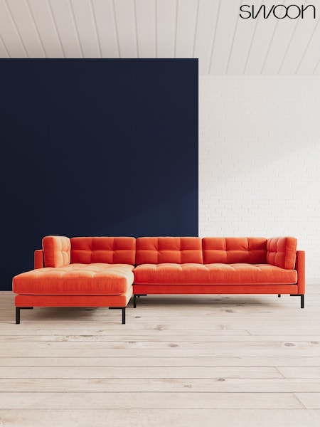 Easy Velvet/Burnt Orange Landau By Swoon (A46906) | £2,539