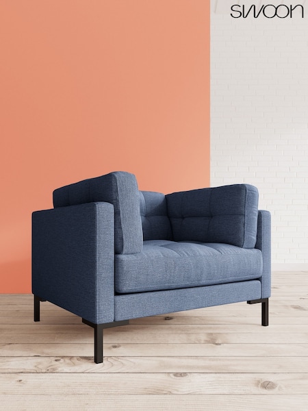 House Weave/Navy Landau By Swoon (A46941) | £1,179