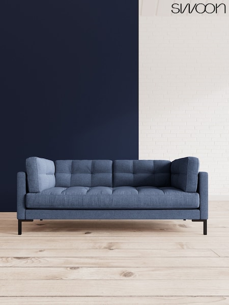House Weave/Navy Landau By Swoon (A46941) | £1,489