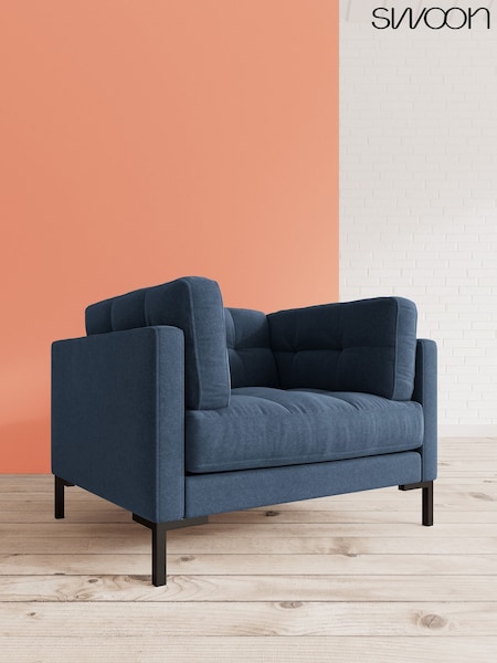 Smart Wool/Indigo Landau By Swoon (A46968) | £1,229