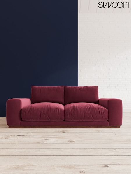 Easy Velvet/Bordeaux Denver By Swoon (A47035) | £2,059
